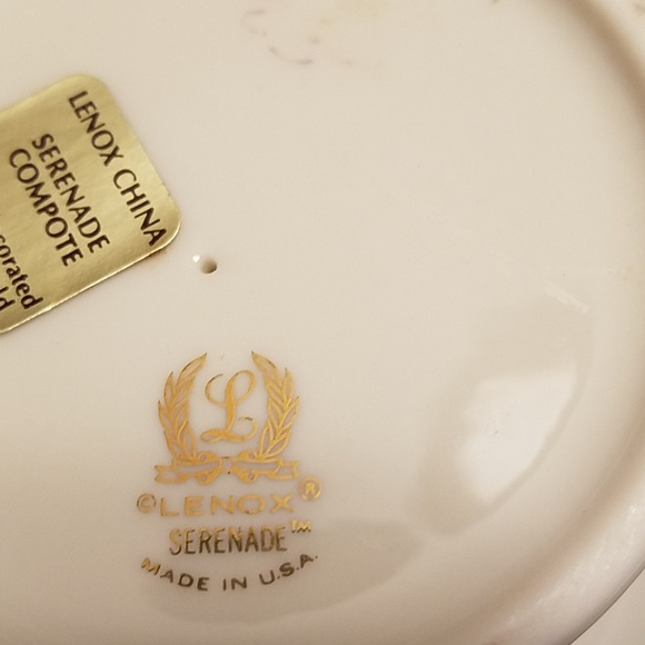 Vintage Lenox Serenade Compote - Picture 5 of 5